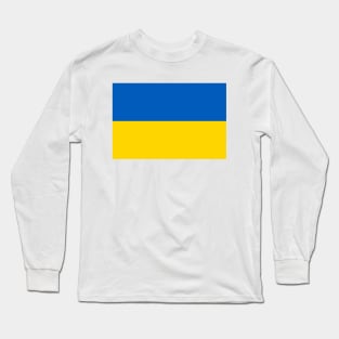 Flag of Ukraine Long Sleeve T-Shirt